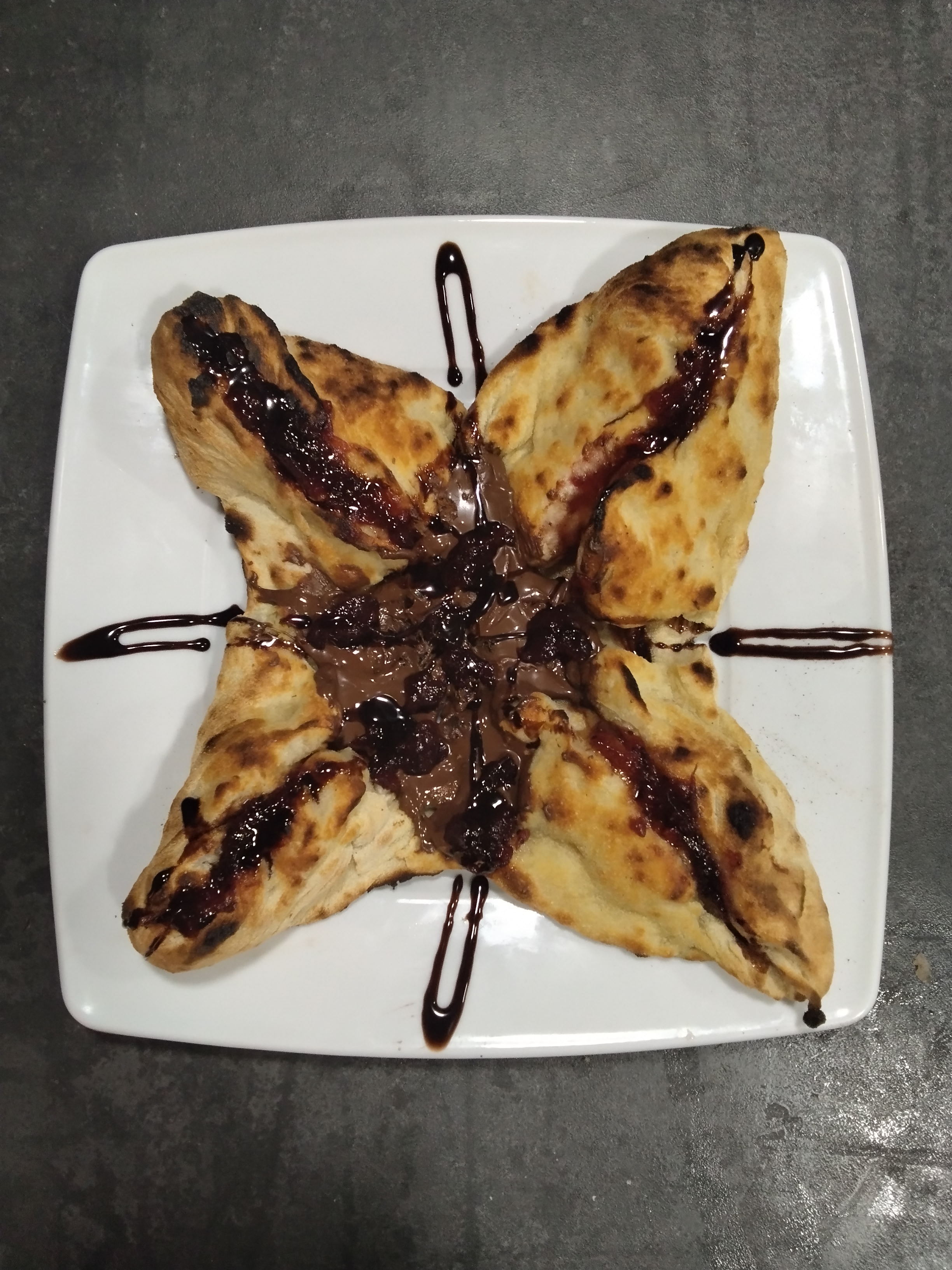 Nutella Cranberry Star